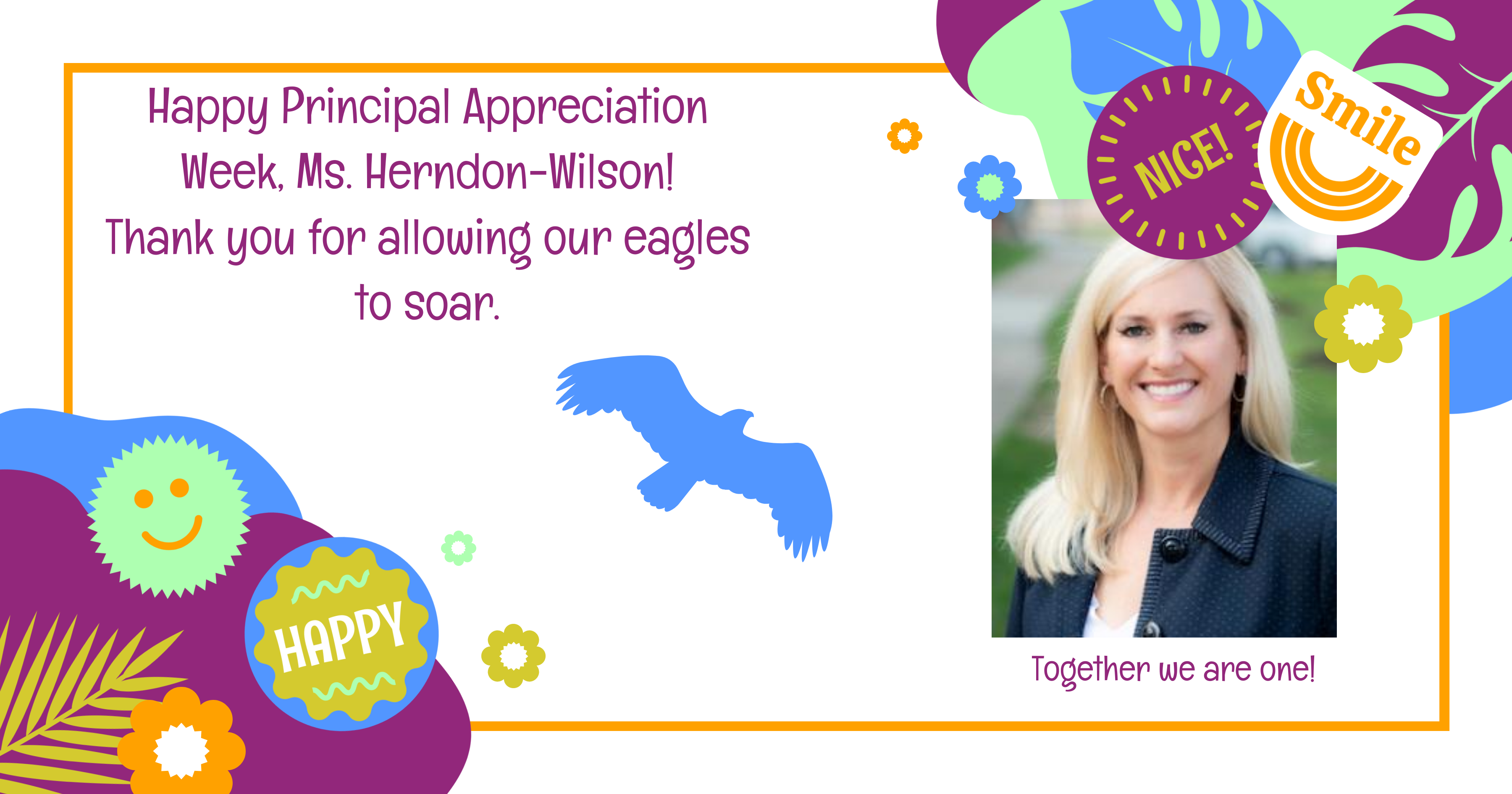 Principal Appreciation, Ms. Hermdon-Wilson